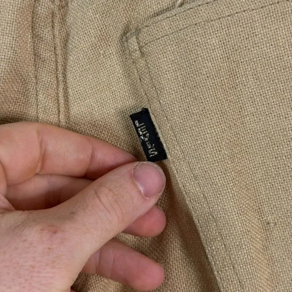 Vtg Levis Pants Mens 28x30 Beige Bootcut Big E Sta-Prest Made in USA 1970s